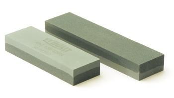 Two-layered sharpening stone Korund grit F150/320 small L150mm