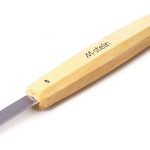 Flat woodcarving knife M-stein - blade shape N5