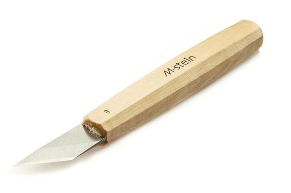 Flat woodcarving knife M-stein - blade shape N9