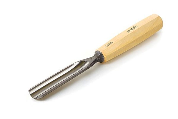 Straight wood carving gouge M-stein - sweep 10