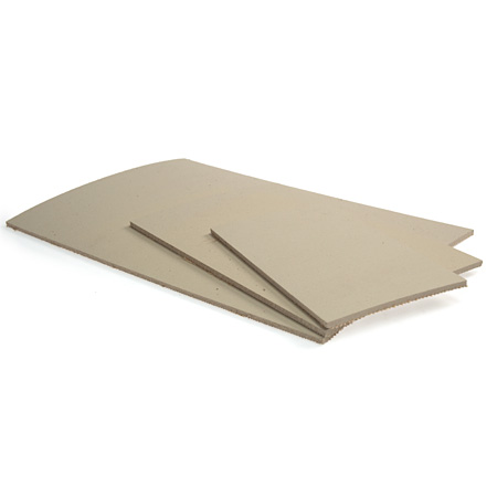Brown graphic linoleum sheet - A4 width 5mm