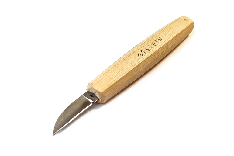 Flat woodcarving knife M-stein - blade shape N2 (Kópia)
